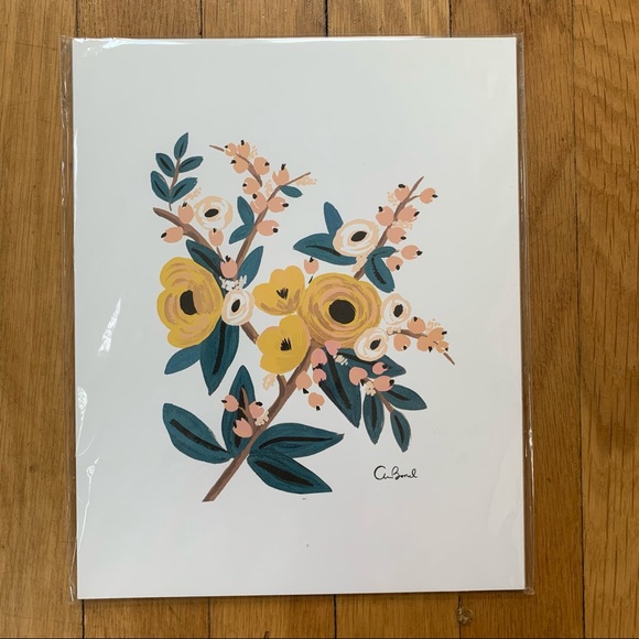 SOLD NWT Rifle Paper Co. Botanical Art Print 8x10" - Picture 3 of 4